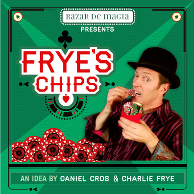 tour de magie et DVD de magie Frye's Chips du magicien Charlue Frye